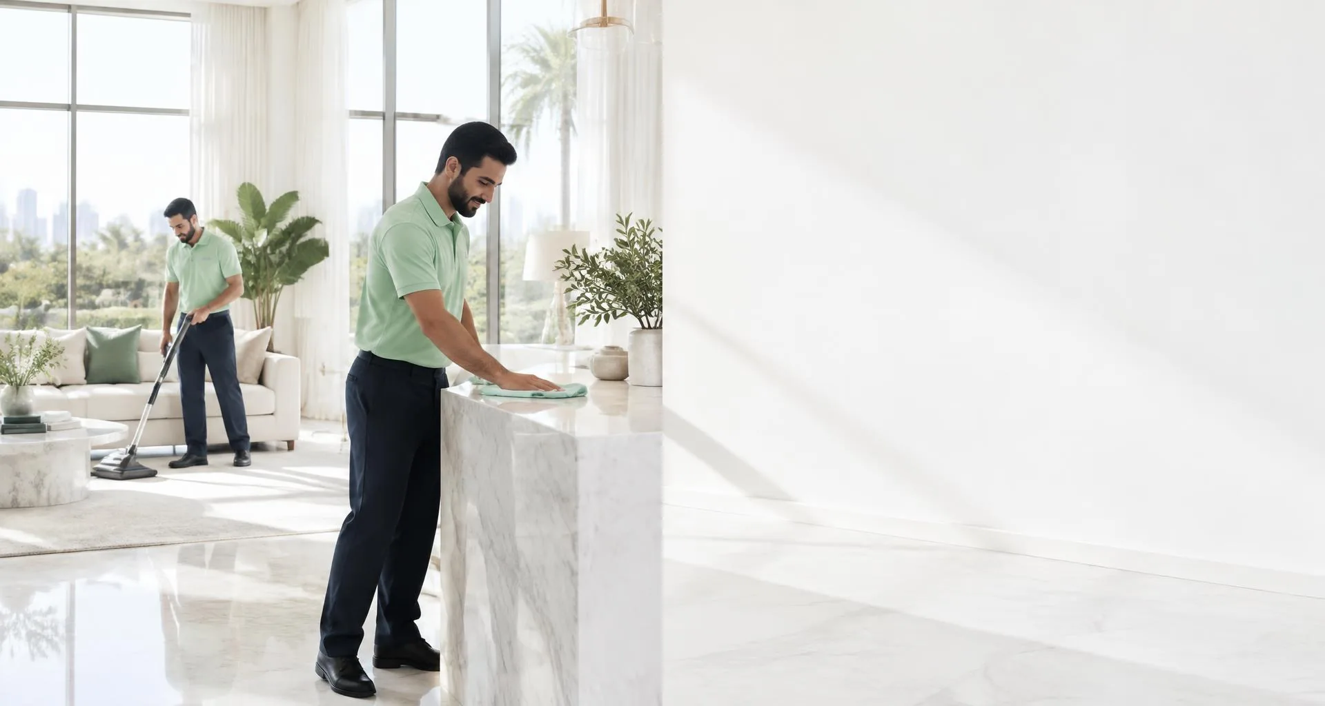 فريق تنظيف منزل